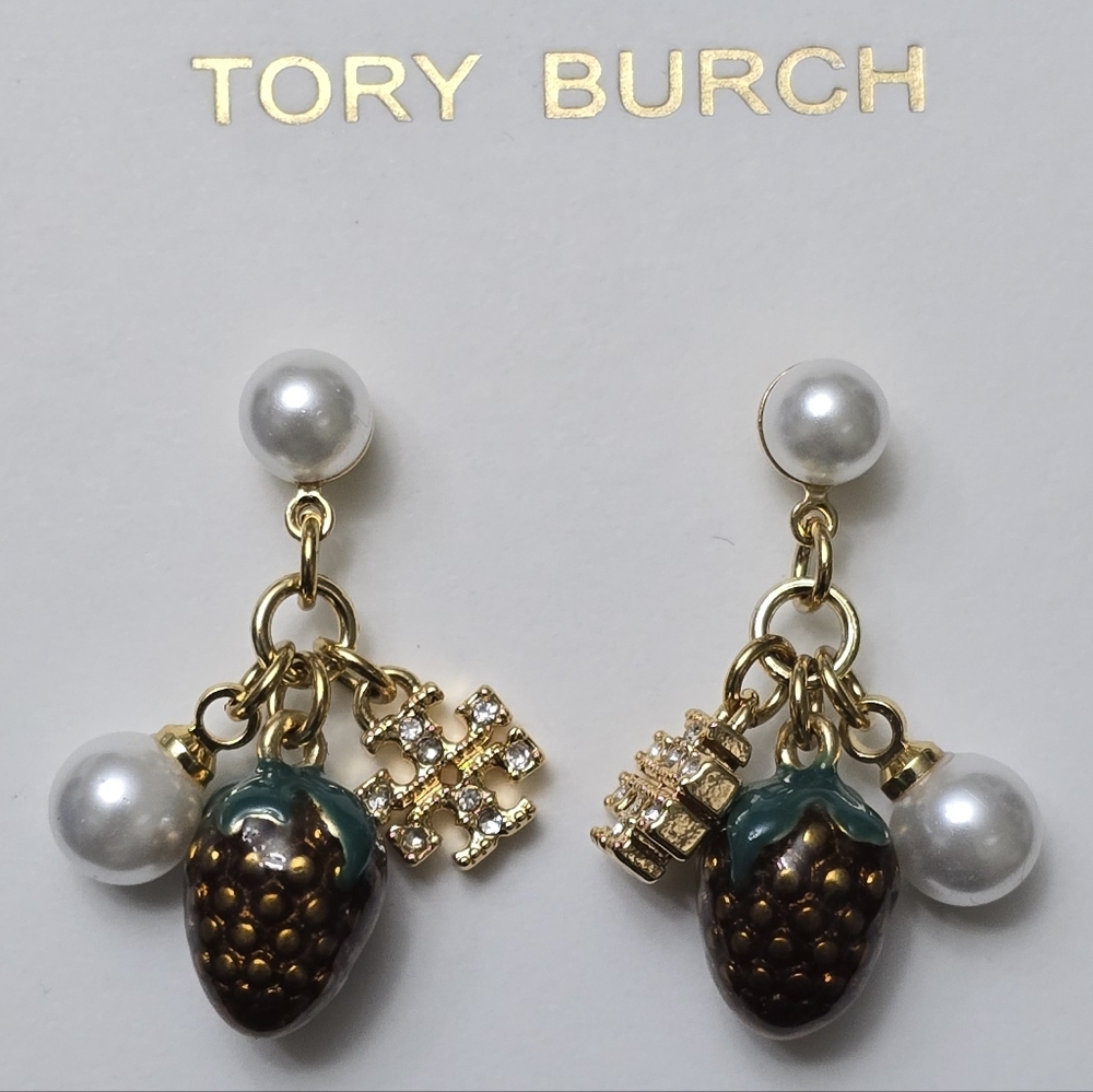 Tory Burch Kira Charm Earrings